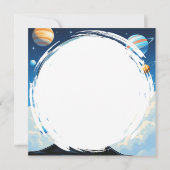 Schöne Extraterrestrische Alien (Rückseite)