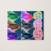 Schöne extravagante Kleider Puzzle (Horizontal)