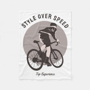 Schöne Fahrrad Design - Stil Vor Geschwindigkeit Fleecedecke