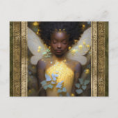 Schöne Faia Fantasy Kunst Postkarte (Vorderseite)