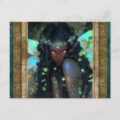 Schöne Faia Fantasy Kunst Postkarte (Vorderseite)