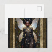 Schöne Faia Fantasy Kunst Postkarte (Vorne/Hinten)