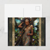 Schöne Faia Fantasy Kunst Postkarte (Vorne/Hinten)