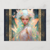 Schöne Faia Fantasy Kunst Postkarte (Vorderseite)