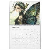 Schöne Fairies Butterflies Elegant Kalender (Jan 2027)