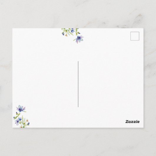 Schöne Fairy Antenna Spitzen Flügel Schmetterlinge Postkarte (Rückseite)