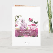 Schöne Fairy Dreams Vintag Geburtstag Karte (Rückseite)