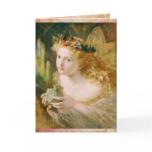 Schöne Fairy Dreams Vintag Geburtstag