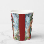 Schöne Fairy Frohe Weihnachten Pappbecher (Rechts)