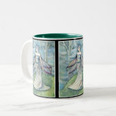 Schöne Fairy-Mug von Molly Harrison Zweifarbige Tasse (Vorderseite Links)