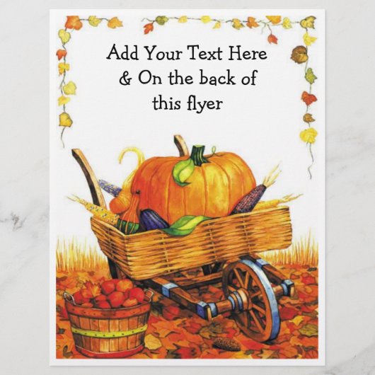 Schöne Fallszene Flyer (Vorne)