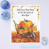 Schöne Fallszene Flyer (Einzeln)