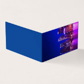 schöne Faltkarte Visitenkarten (Vorderseite)