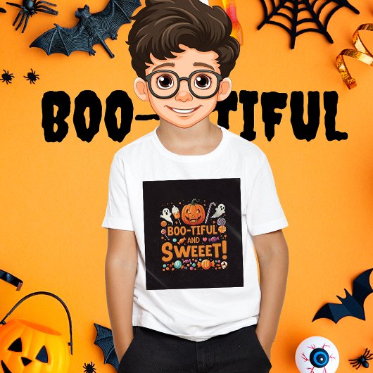 Schöne Familie | Matching Halloween Boys' T-Shirt
