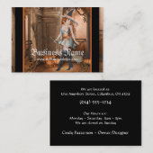 Schöne Fantasie-Visitenkarten der Hexe-1 Visitenkarte (Vorne/Hinten)