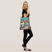 Schöne fantastische Dorf-Tasche Tasche (Am Model)