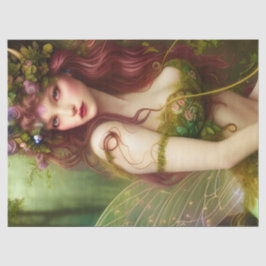 Schöne Fantasy Faicess Dekoupage Seidenpapier