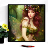Schöne Fantasy Faicess Prinzessin Poster