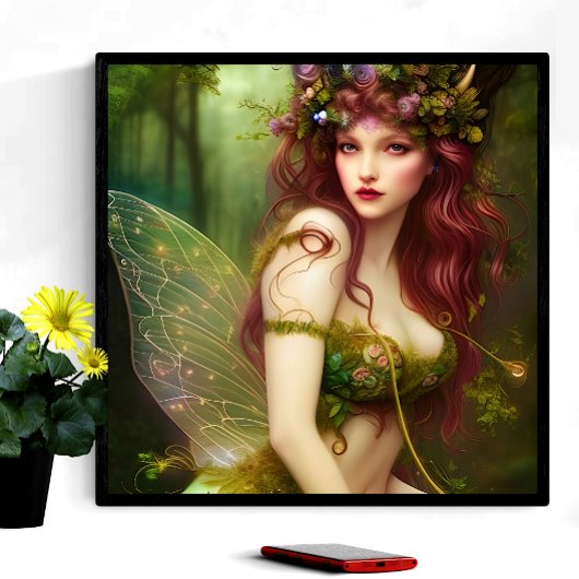 Schöne Fantasy Faicess Prinzessin Poster