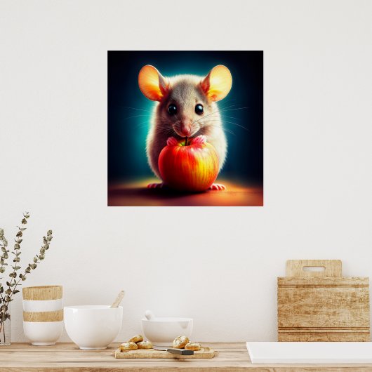 Schöne Fantasy-Fristienfutter Poster (Küche)