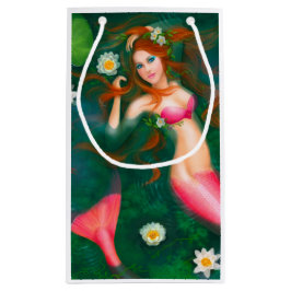 Schöne Fantasy-Meerjungfrau Kleine Geschenktüte
