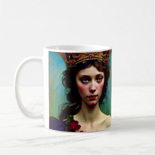 Schöne Fantasy Princess Tasse (Links)