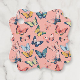 Schöne Farbdrucke Geschenkanhänger