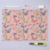 Schöne Farbdrucke Seidenpapier (Handwerk)