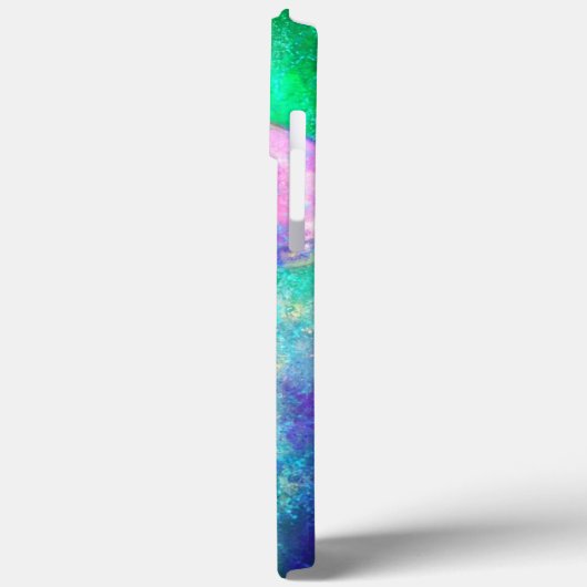 Schöne Farbe Oktopus iPhone Case (Rückseite / Links)