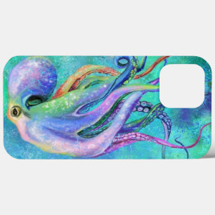 Schöne Farbe Oktopus iPhone Case