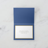 Schöne Farbe Weiß Rose Hintergrund Chic Vielen Dan Karte (Innenseite)