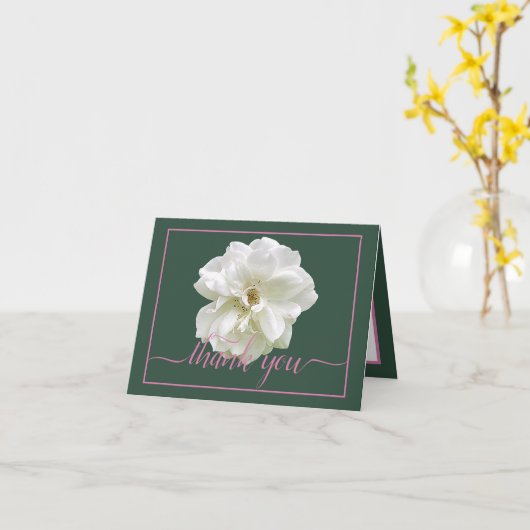 Schöne Farbe Weiß Rose Hintergrund Chic Vielen Dan Karte (Gelbe Blume)