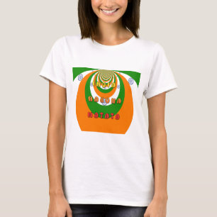 Schöne Farben der indischen Nationalflagge Hakuna T-Shirt