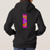 Schöne Farben der Liebe Frauen Hoodie (Rückseite)