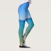 Schöne Farben des Huron-Sees Leggings (Rechts)