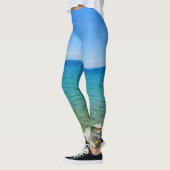 Schöne Farben des Huron-Sees Leggings (Links)
