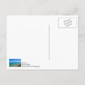 Schöne Farben des Huron-Sees Postkarte (Rückseite)