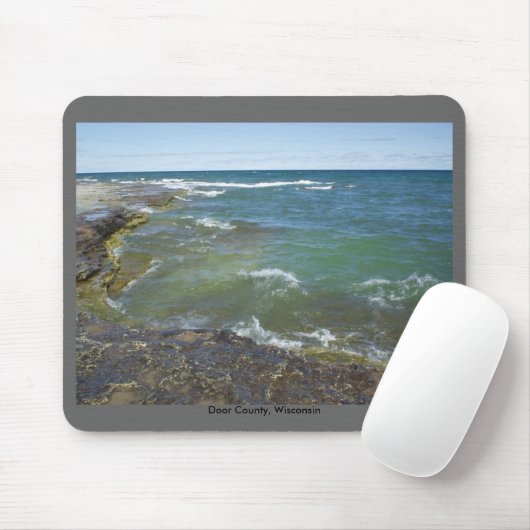 Schöne Farben, Door County, Wisconsin Mousepad (Mit Mouse)
