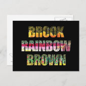 Schöne Farben für 3 Forellen Postkarte (Vorne/Hinten)