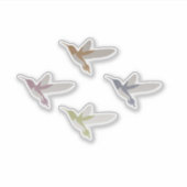 Schöne Farben für Vögel Aufkleber (Vorderseite)