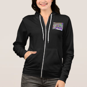 Schöne Farben Geburtstagsgeschichte Hoodie