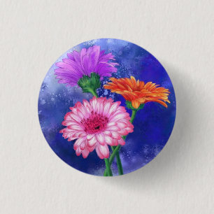 Schöne Farben Gerberas Button Spring Flowers
