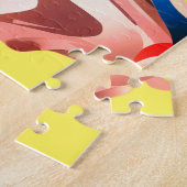 Schöne Farben Kimono Puzzle (Seite)