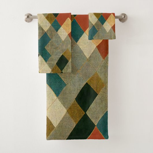 Schöne Farben Moderne Muster Badetücher Set (Insitu)