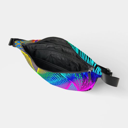 Schöne Farben Neon Lights Fanny Pack Bauchtasche (Offen)