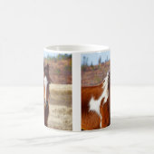 Schöne Farben-PferdeTassen Kaffeetasse (Mittel)