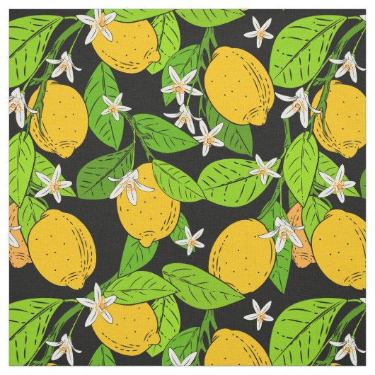 Schöne Farben und Blüten Stoff (Muster)