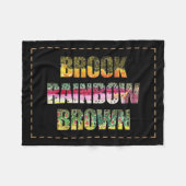 Schöne Farben von 3 Forellen Fleecedecke (Vorderseite (Horizontal))