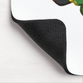 Schöne, farbenfrohe afrikanische Kartengestaltung Mousepad (Ecke)