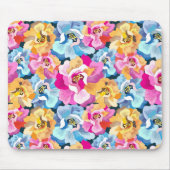 Schöne farbenfrohe Blume Mousepad (Vorne)